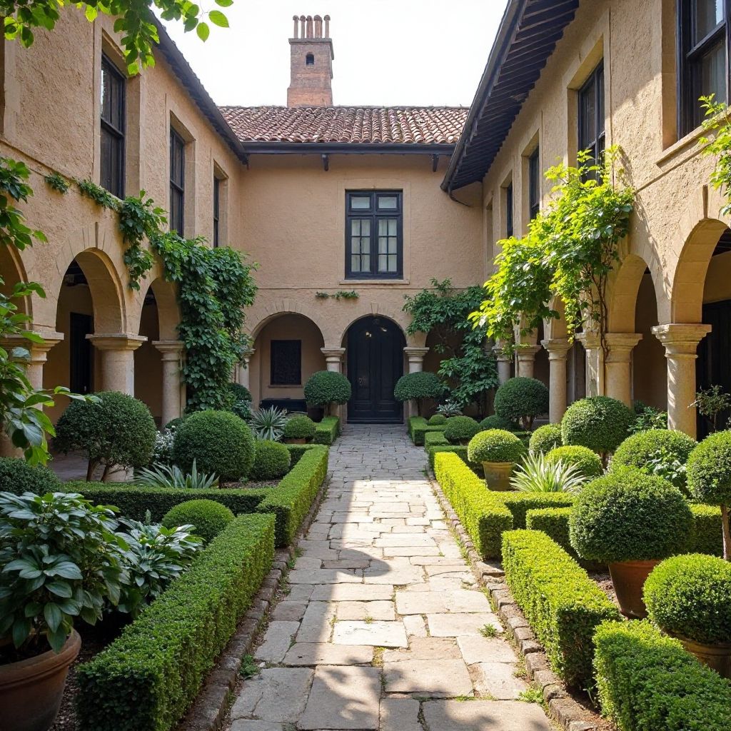 Historische binnentuin